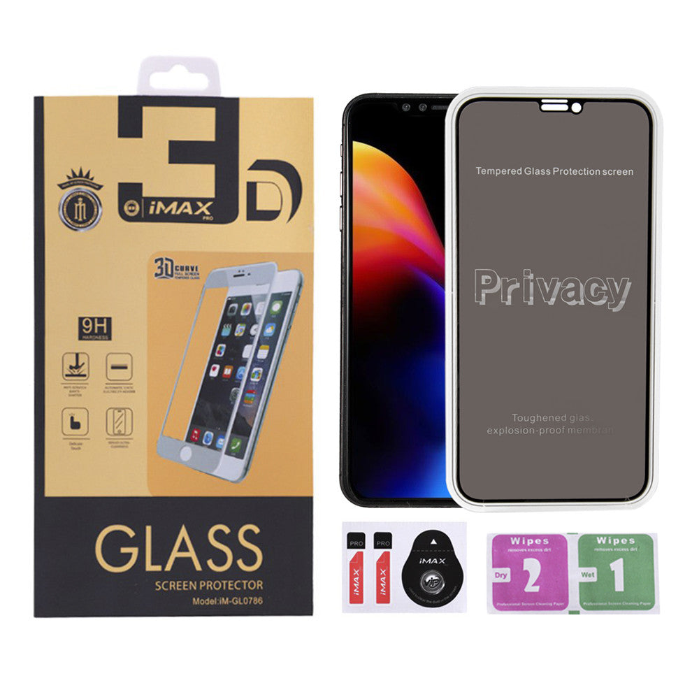 Захисне скло Privacy 3D — iPhone 14 Pro ; 15 Black