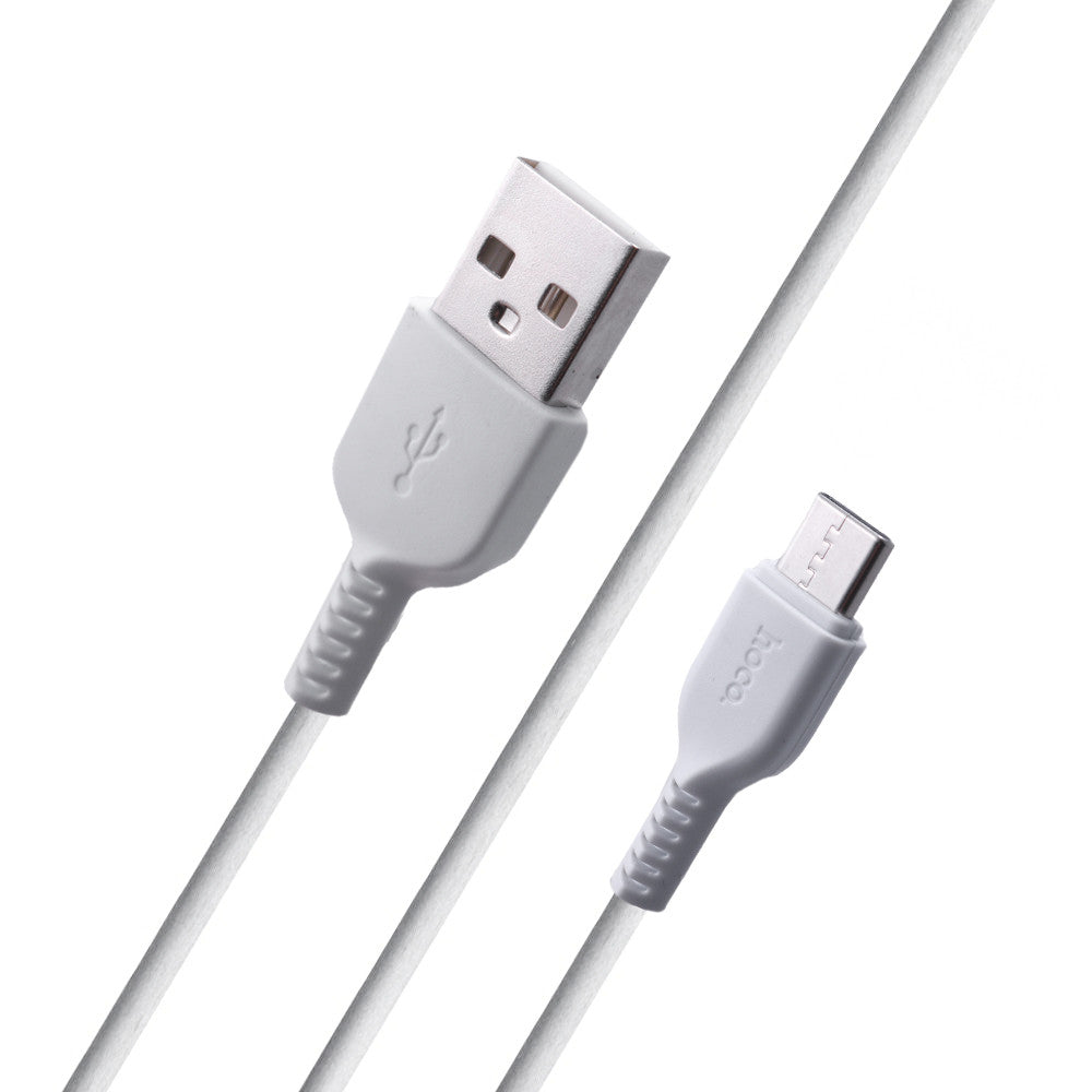 Кабель USB C 2A (1m) Hoco X13 — White