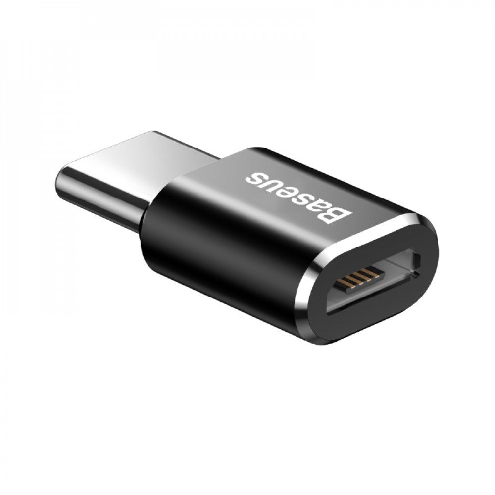 Adapter OTG USB C To Micro — Baseus (CAMOTG-01) Black — CAMOTG-01 Black