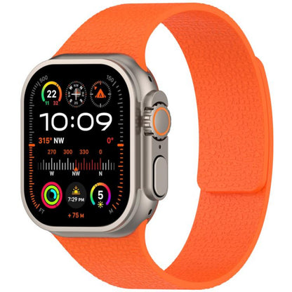 Ремінець Magic Silicon — Apple Watch 42 mm | 44 mm | 45 mm | 49 mm — Orange