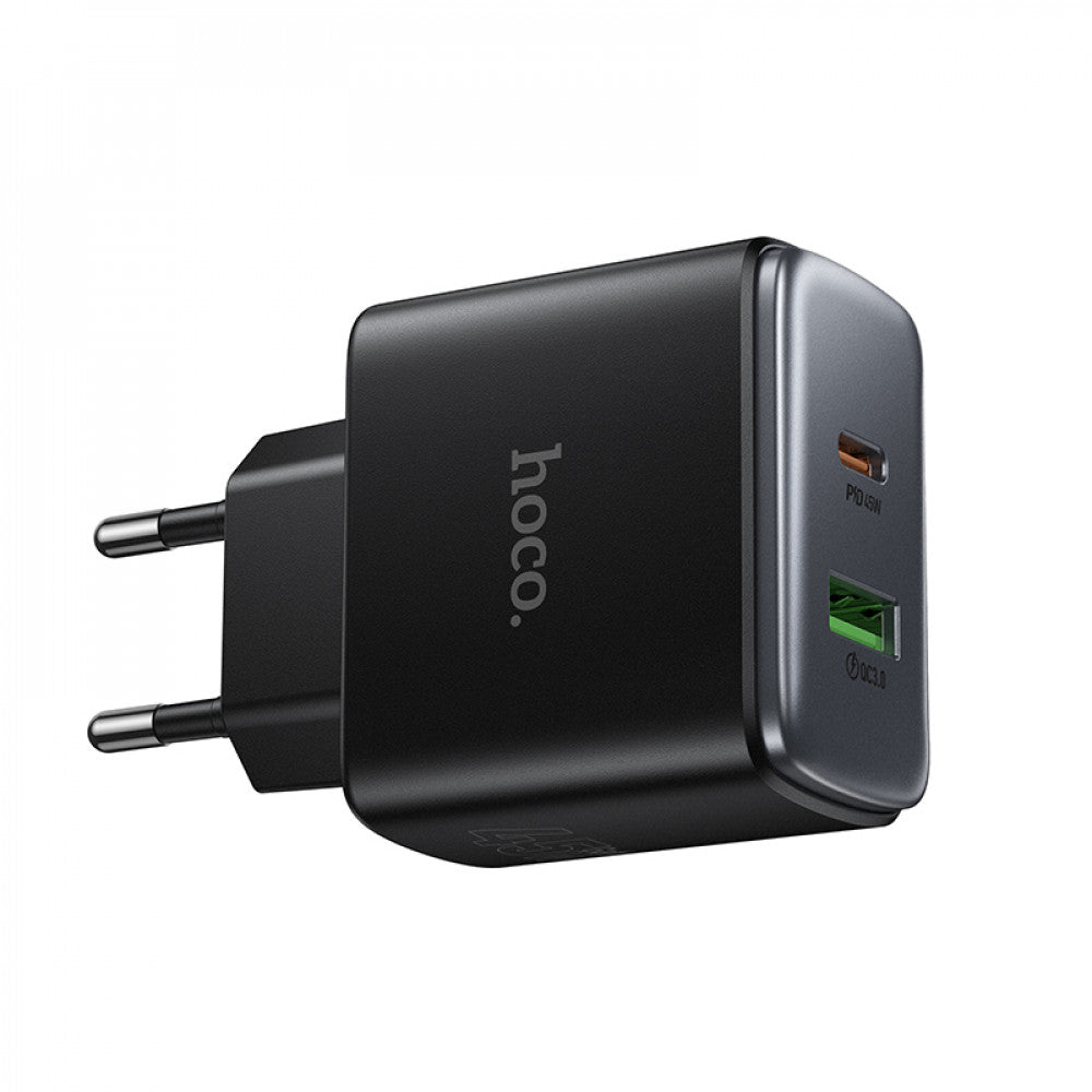 Home Charger | 45W | PD | QC3.0 — Hoco C158A
