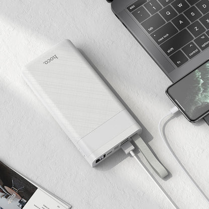 Power Bank 30000 mAh | Desk Lamp - Hoco J73 - White