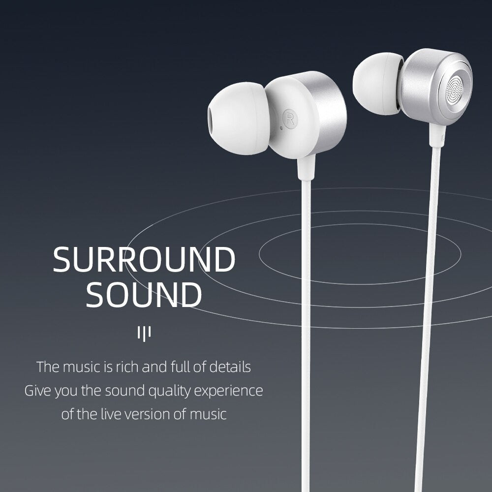 Навушники з мікрофоном 3.5mm Celebrat G18 - Black