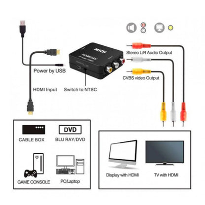 Переходник HDMI - AV