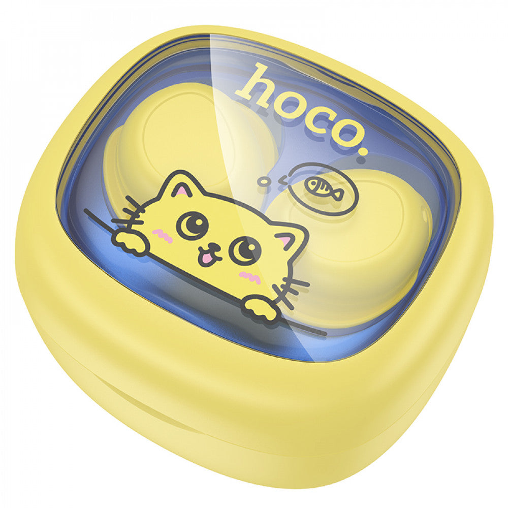Bluetooth гарнітура TWS Hoco EW111 — Yellow
