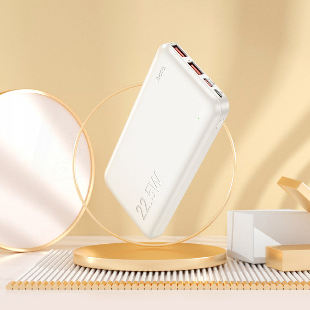 Power Bank 10000 mAh | 22.5W — Hoco J101 — White