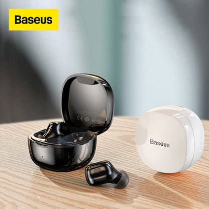 Bluetooth гарнітура TWS — Baseus (NGTW2400) EncokWM01 — NGTW240006 Green