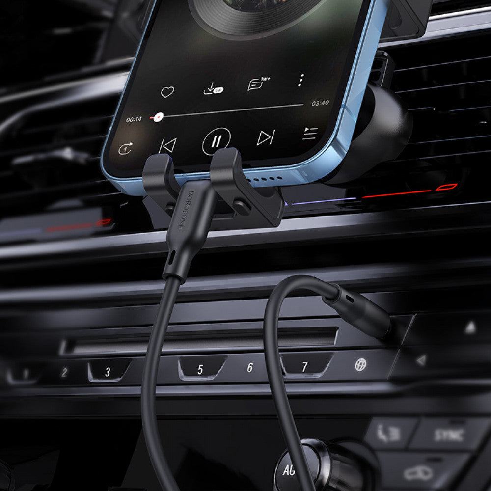 Кабель Aux to Lightning (1m) Borofone BL18 — White