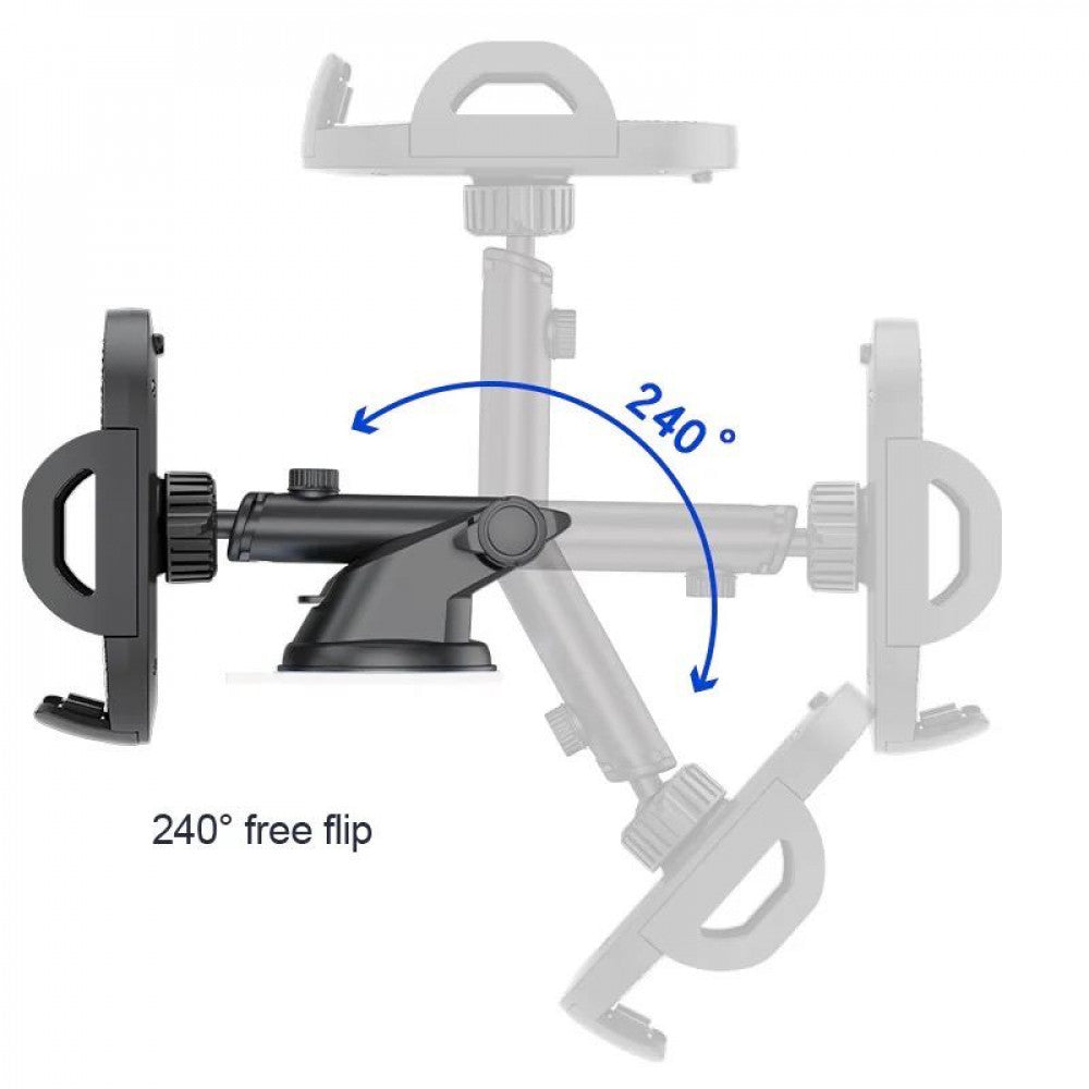 Автотримач розсувний на присосці D-33