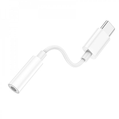 Adapter USB C To 3.5mm — Hoco LS35 — White