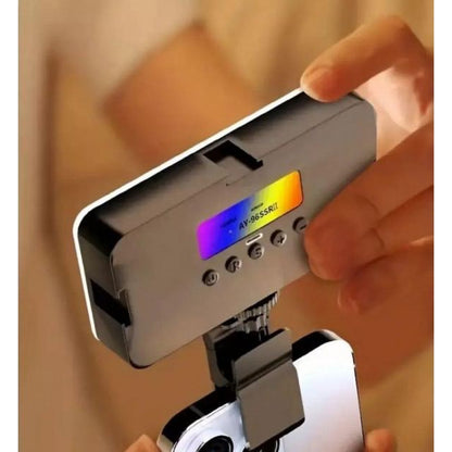 Лампа видеосвет LED AY-96JSSR RGB