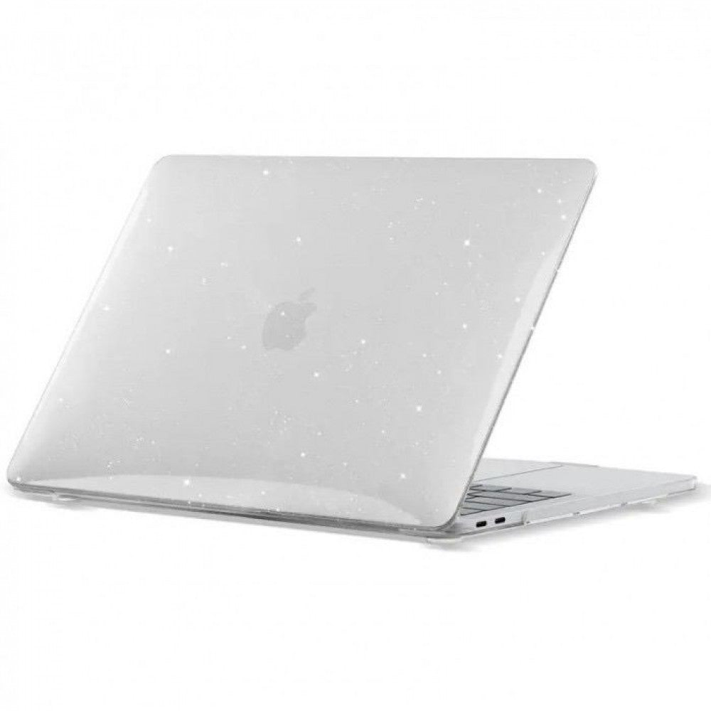 Glitter Protective Case MacBook Air 13.3" A1932 ; A2179 ; A2337 — Clear