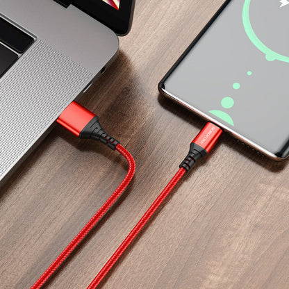 Кабель USB C 2.4A (1m) — Borofone BX54 — Black