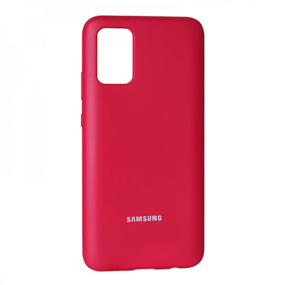 Original Silicone Cover Case Samsung A02S — Antique White