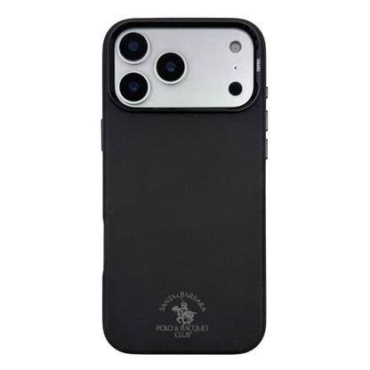 Накладка Чехлы Polo Simon Leather Case with Magsafe iPhone 17 Pro Max — Black