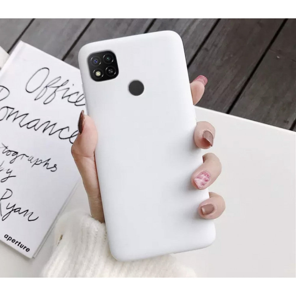 Soft Touch TPU Case Xiaomi Redmi 9A — White