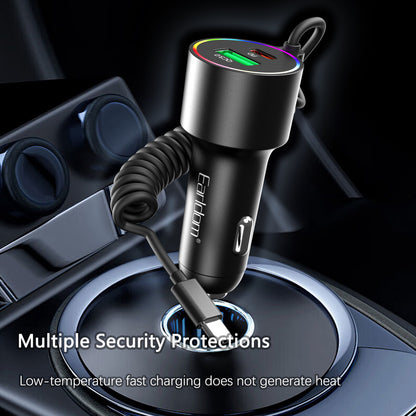 Car Charger 83W 1U 1C Earldom ES-CC44