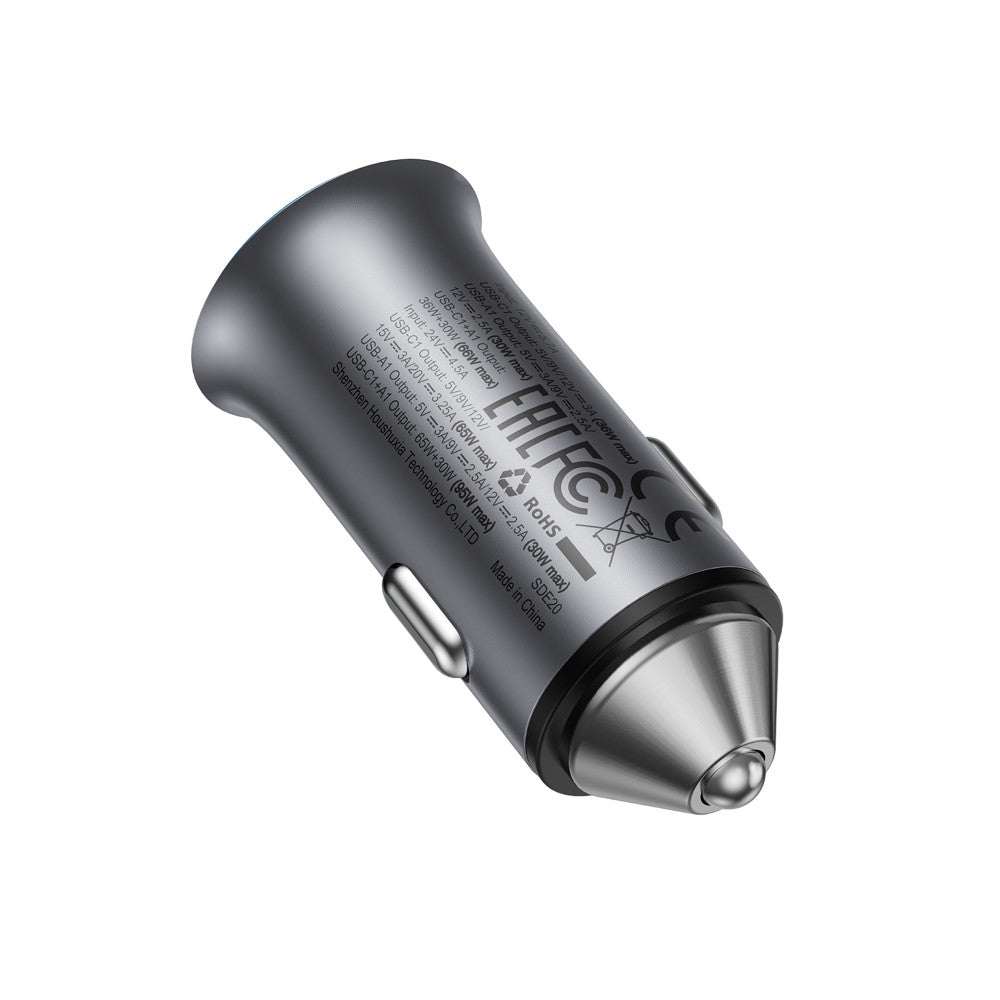 Автомобильное зарядное устройство для Acefast B16, 95 Вт, USB-A, USB-C