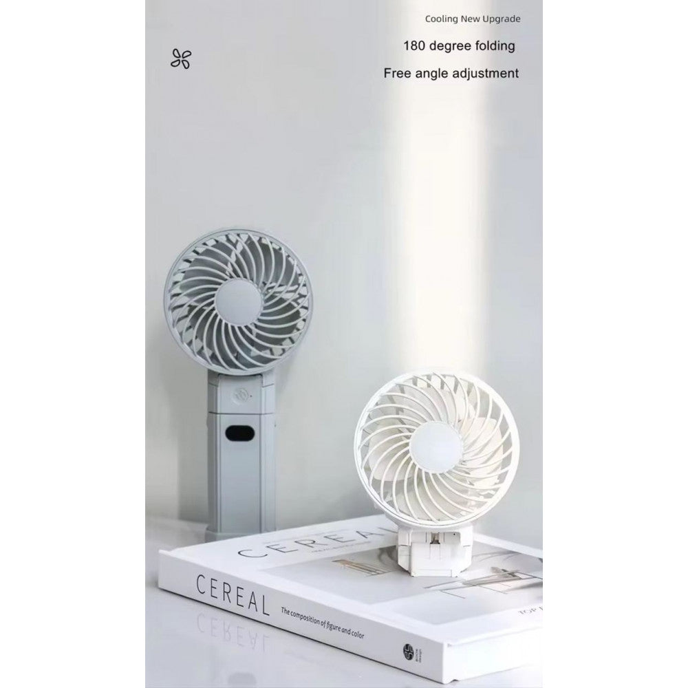 Портативный мини вентилятор RD10 - 4000 mAh — White