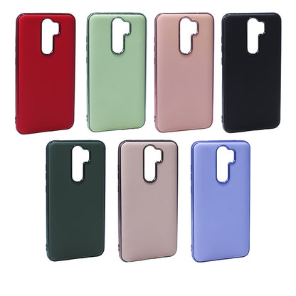 Накладка Чохли Matte Silcone Case Xiaomi Redmi Note 8 Pro (No Logo) - Black