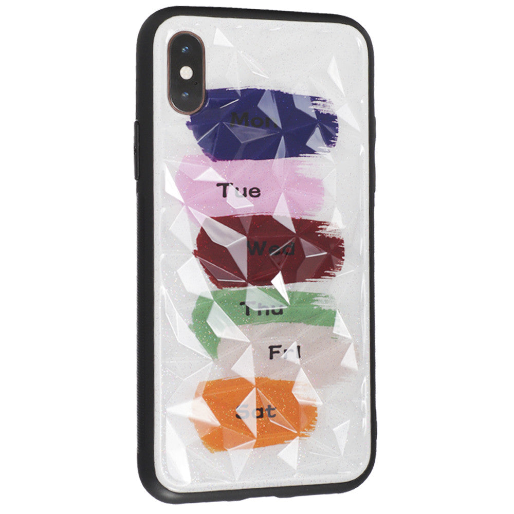 Romb Glass With Print TPU Case  iPhone 6 ; 6S 