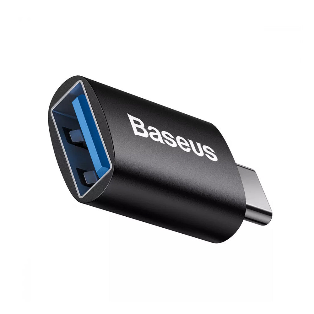 Adapter OTG USB C To USB — Baseus (ZJJQ000)  — ZJJQ000001 Black