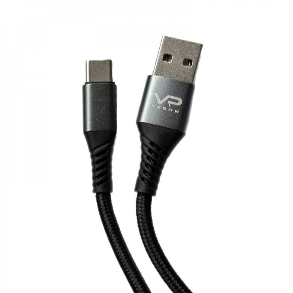 Кабель USB C 3A (2m) — Veron NC09 Nylon