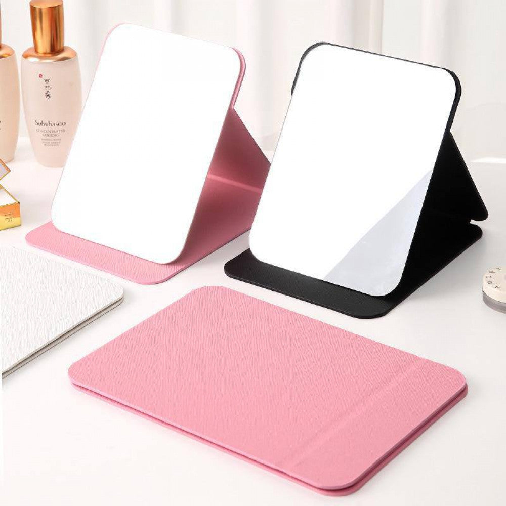 Зеркало с LED подсветкой Folding makeup mirror 806 — Black