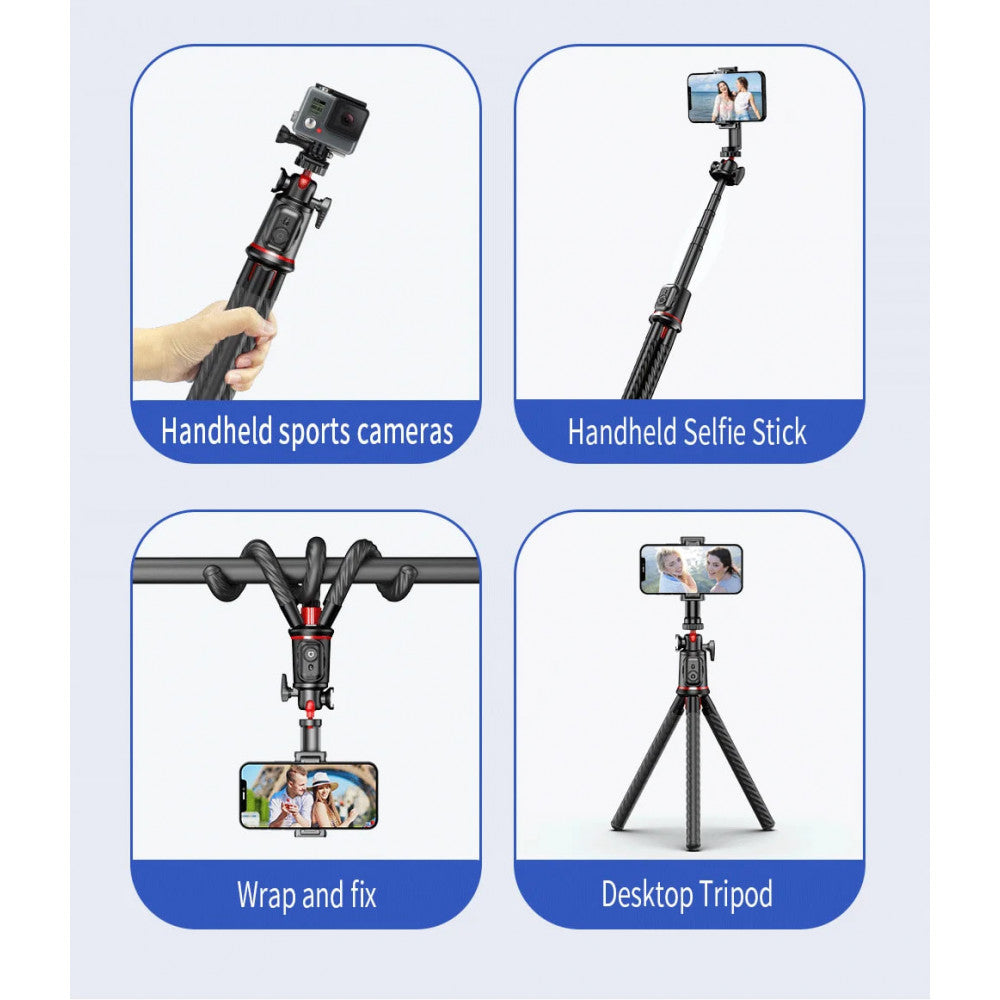 Monopod Tripod | 0.64m | Button Bluetooth | C03