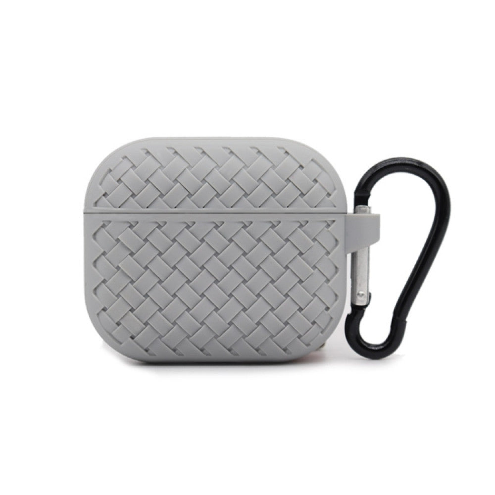 Airpods Case 1/2 Fabric Pattern — Gray