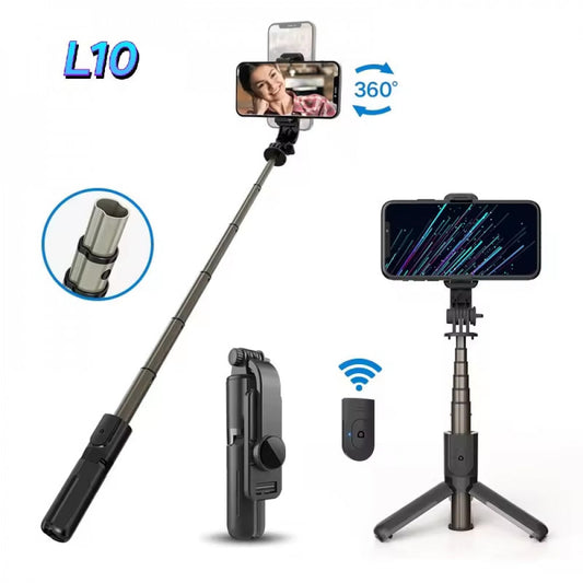 Monopod Tripod | 1.52m | Button Bluetooth |  L10