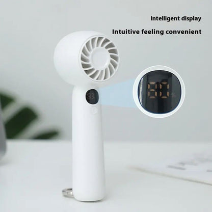 Портативный мини вентилятор WT-F08 ( L-08 ) White - 1200 mAh