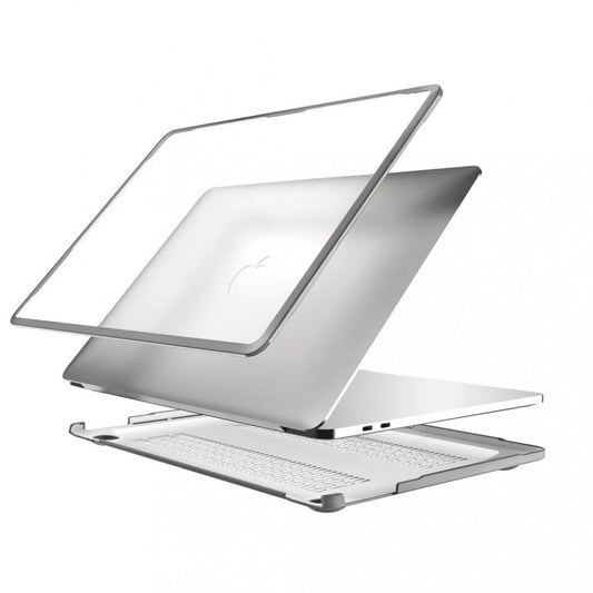 TPU+PC HardShell Case MacBook Pro 16.2" A2485 — Gray