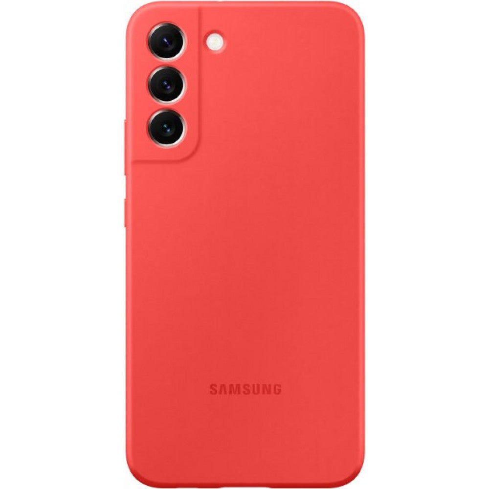 Original Silicone Case Samsung A03 — Red