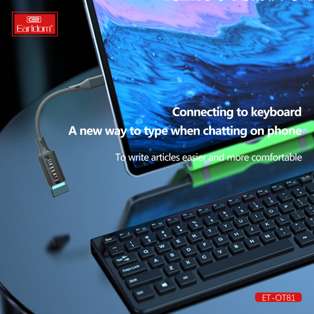 Переходник Earldom ET-OT81 OTG на Lightning (8 Pin)