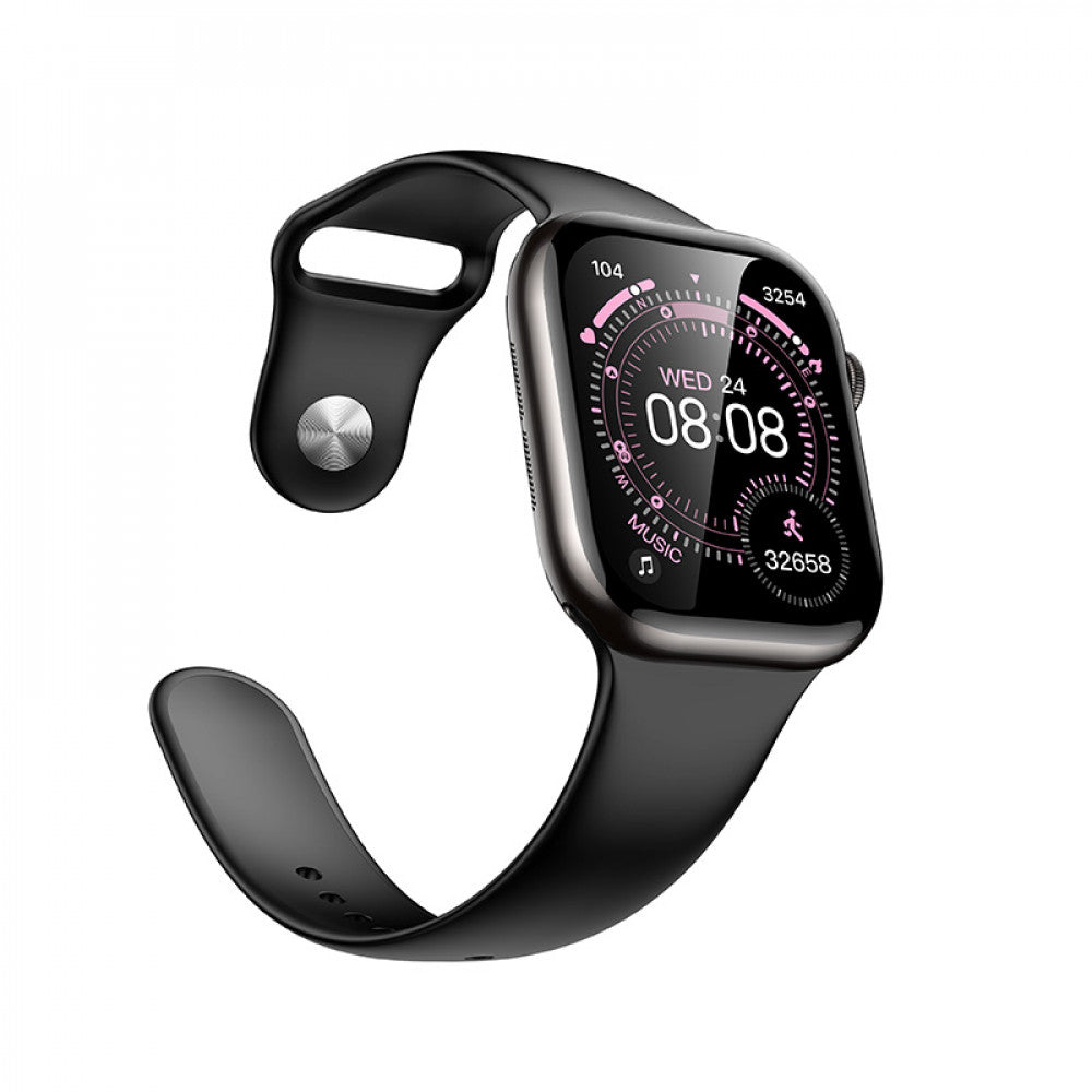 Smart Sports Watch (Call Version) Hoco Y42 — Silver