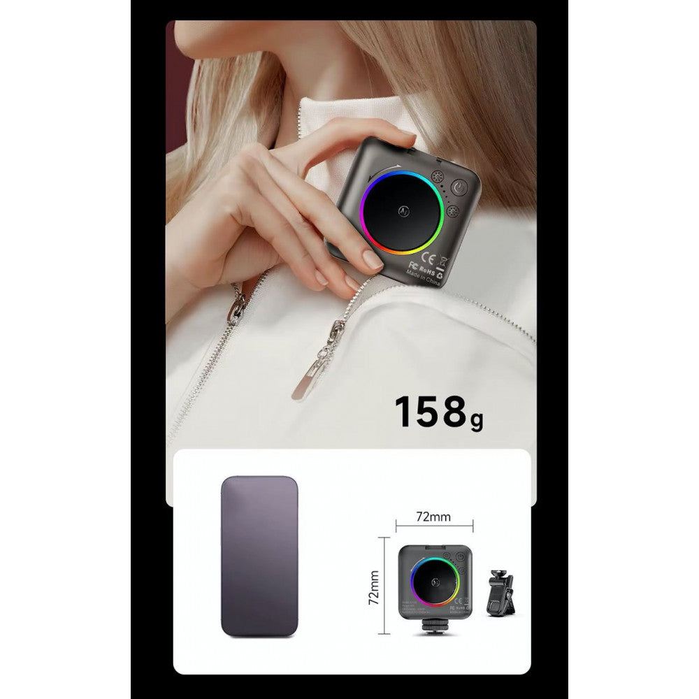 Накамерный видеосвет LED — D12S