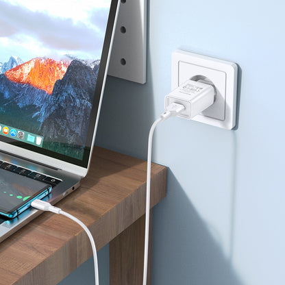 Home Charger 2.1A 1U USB C Cable (1m) Borofone BA68A — Black