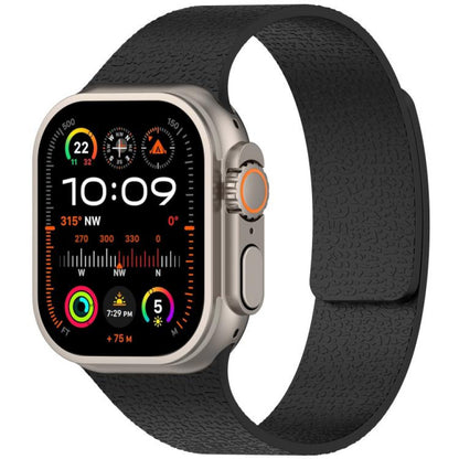 Ремінець Magic Silicon — Apple Watch 42 mm | 44 mm | 45 mm | 49 mm — Black