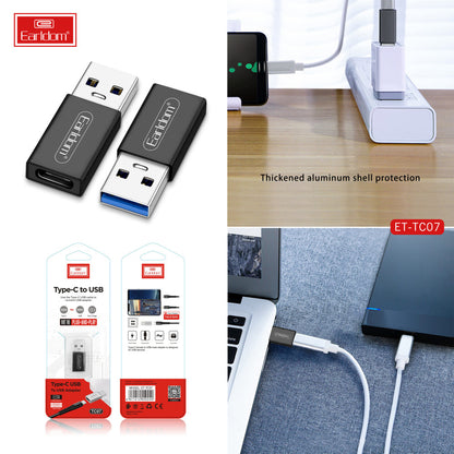 Перехідник USB 3.1 to USB - C Earldom ET-TC07