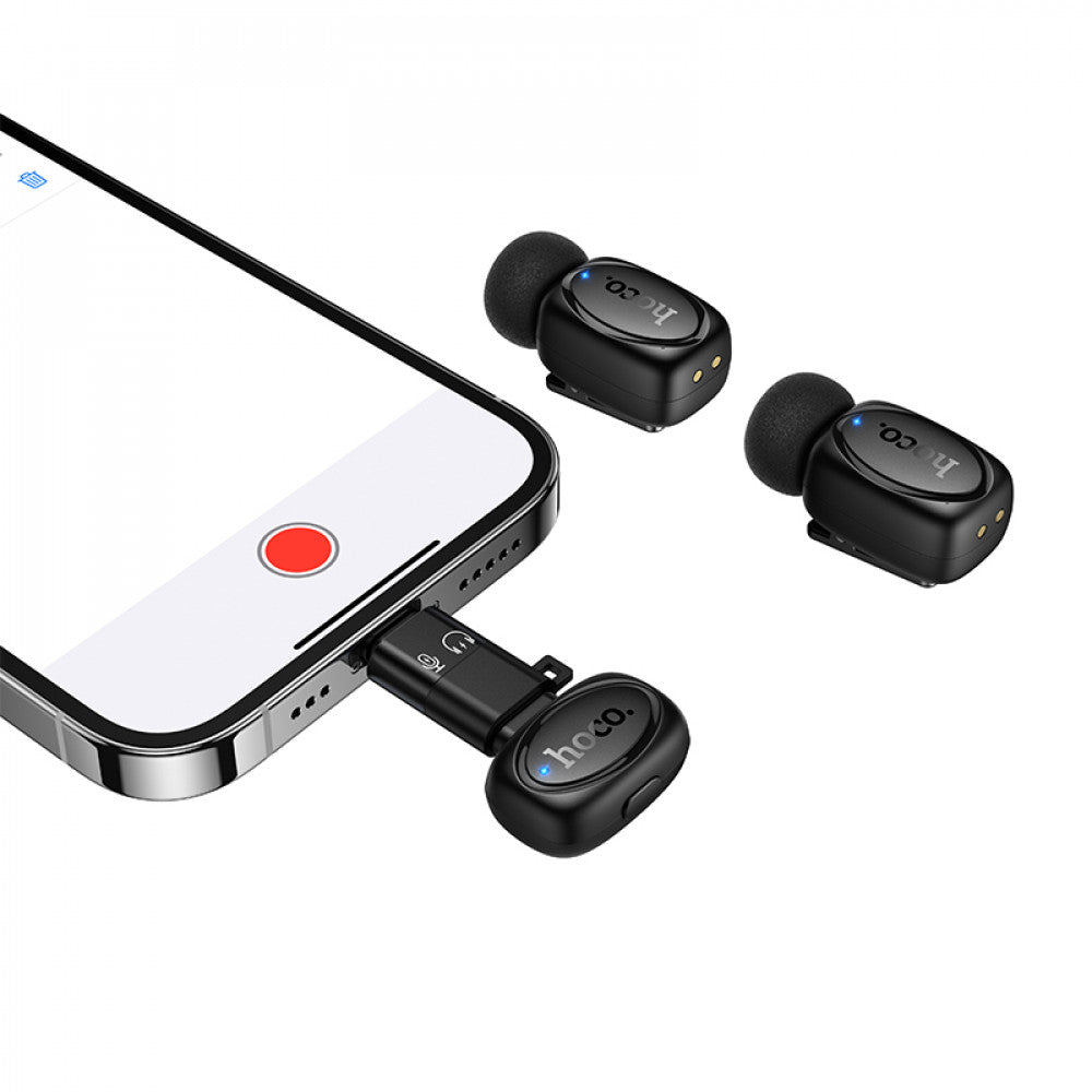 Wireless Digital Microphone Hoco L19 (iP/Type-C)