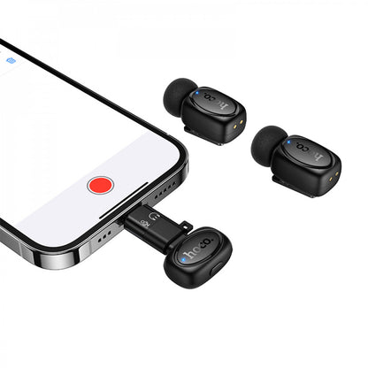 Wireless Digital Microphone Hoco L19 (iP/Type-C)