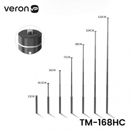 Monopod Tripod (1.20m) — Veron TM-168HC