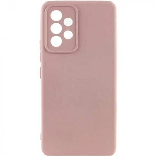 Original Silicone Case Samsung A53 (SM-A536) — Pink Sand