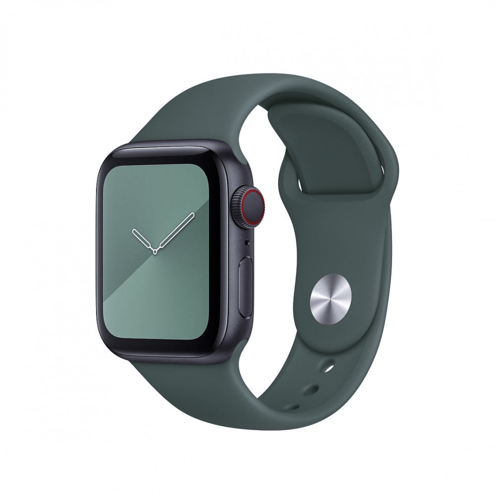 Ремінець Sport Band Apple Watch 38 mm 40 mm 41 mm — Gray Green