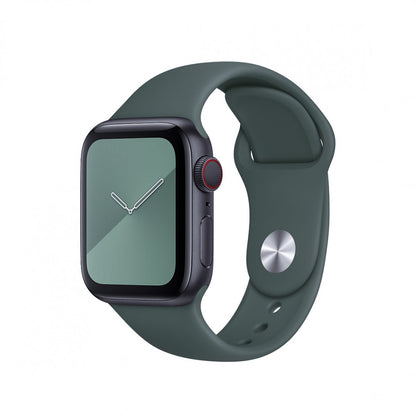 Ремінець Sport Band Apple Watch 38 mm 40 mm 41 mm — Gray Green