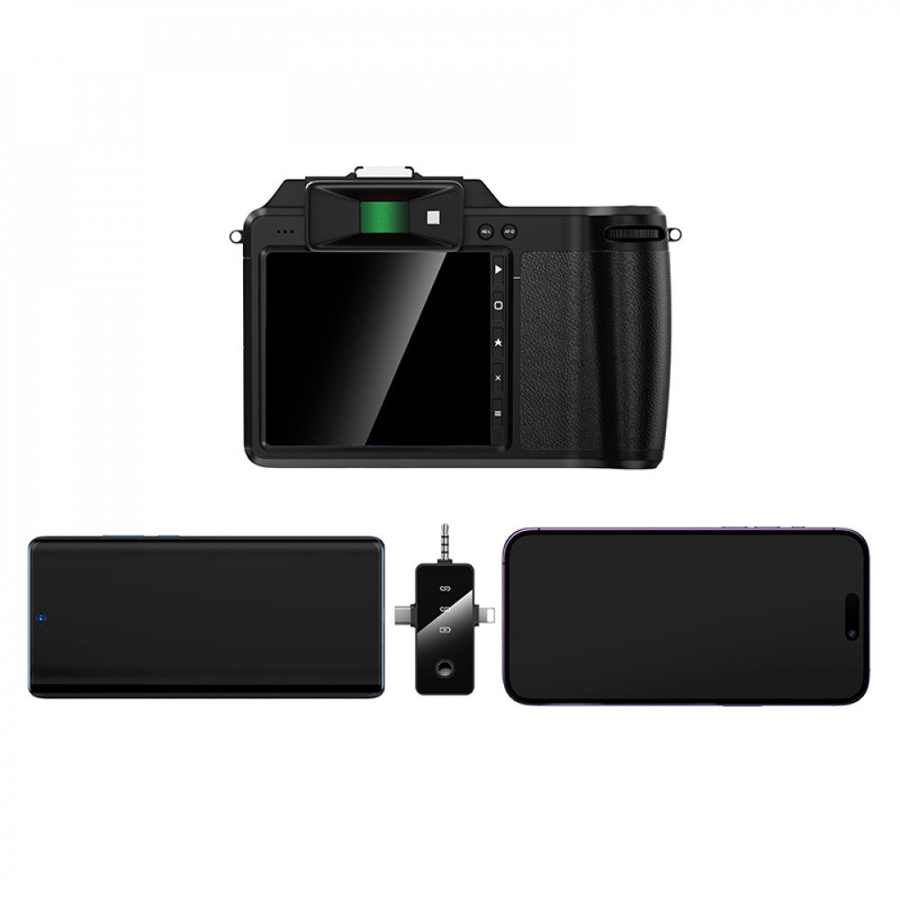 Wireless Digital Microphone — Hoco L20C Fair (iP/Type-C/3.5)