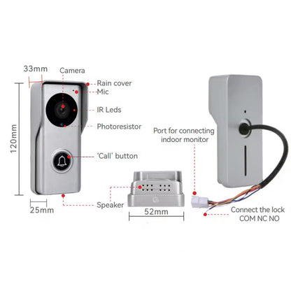 IP Camera Intercom system AHD-1V1