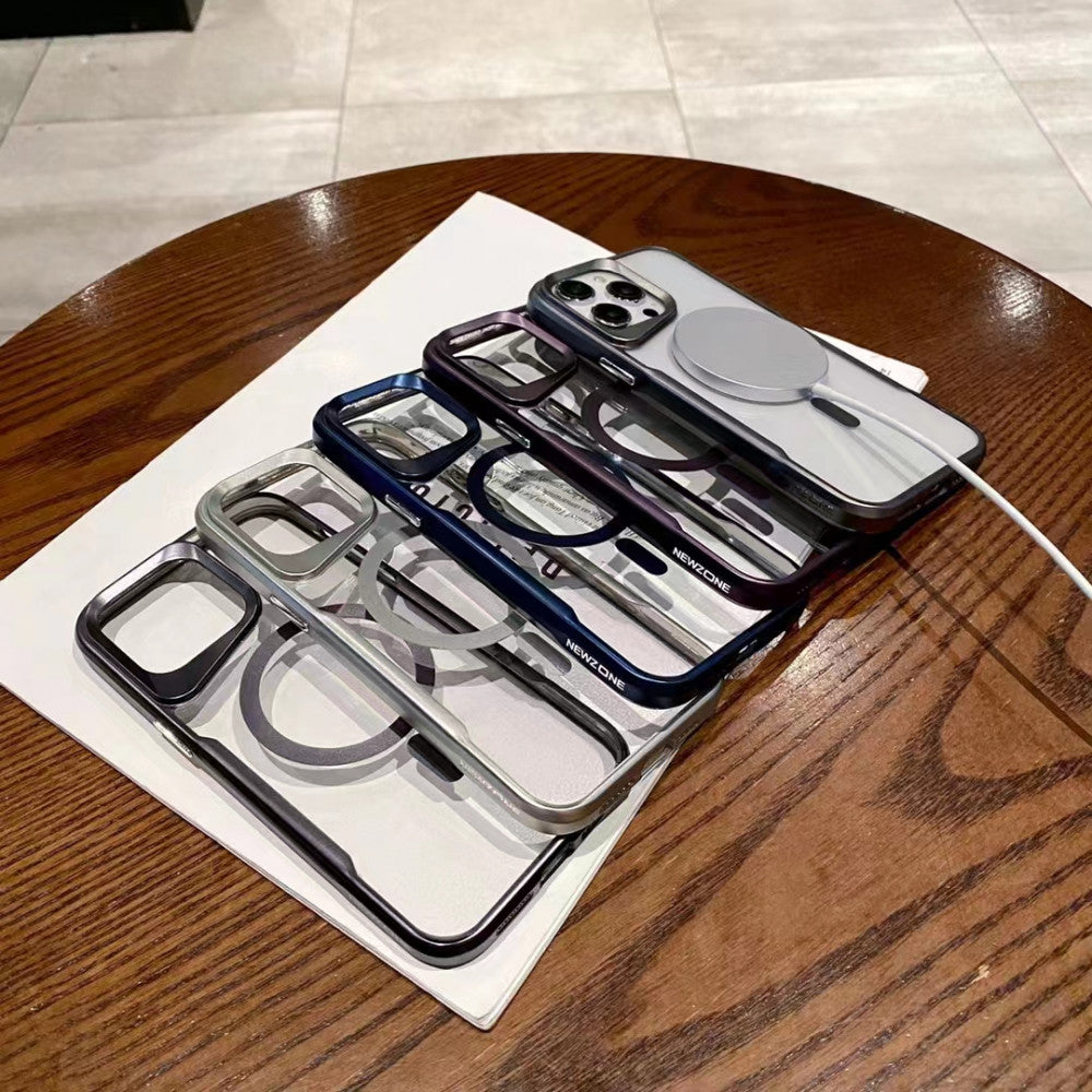 Накладка Чехлы Shark Case With MagSafe iPhone 15 — Black