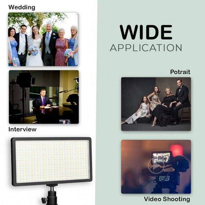 Селфи вспышка VL15-02 25W 2700-6600k 308light